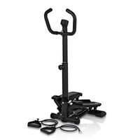Fitnesstrainer Swing Stepper mit 2 Expanderbändern