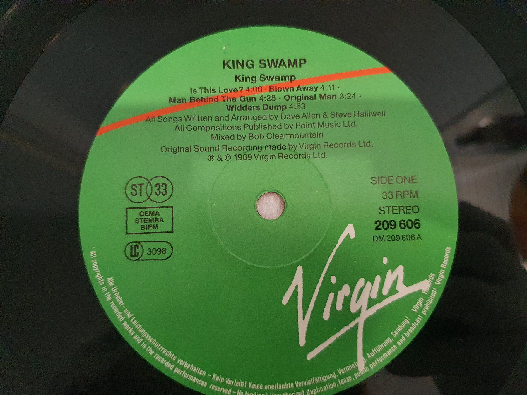 Schallplatten: King Swamp – King Swamp – Gebraucht aus Uster von Vinyl-Leidenschaft 3