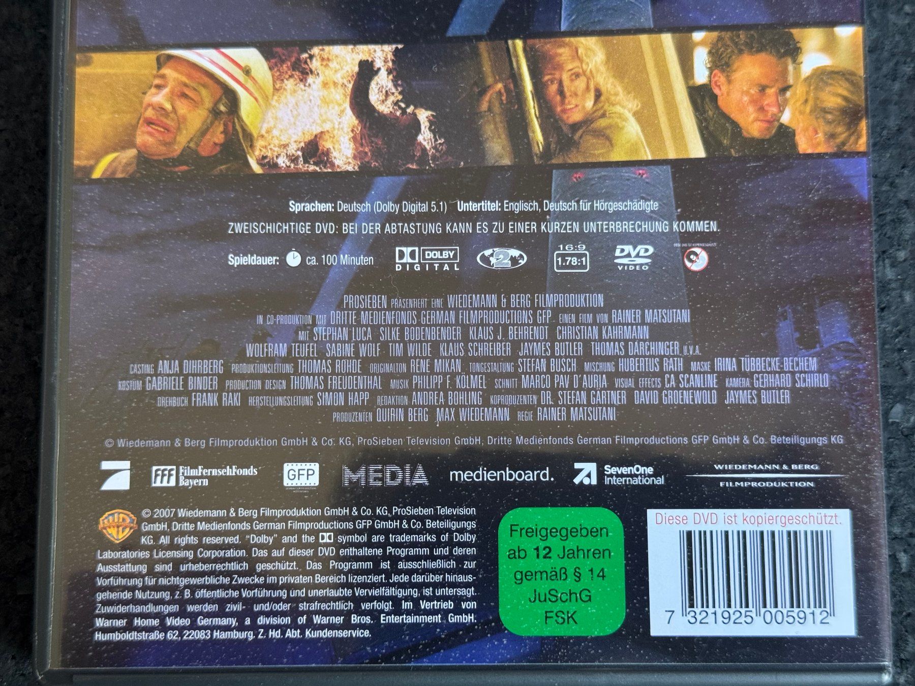 Tutti i DVDs: DAS INFERNO "Flammen über Berlin" DVD DE – Usato da Fribourg venduto da tschjoly 3