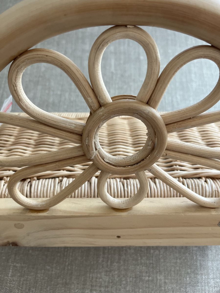 Guardaroba: Kindergarderobe aus Rattan – Nuovo e nell'imballaggio originale da Oberwil BL venduto da FinjaBijou 2