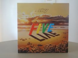 Sky -  5 Live - Vynil LP (double album) - 1983