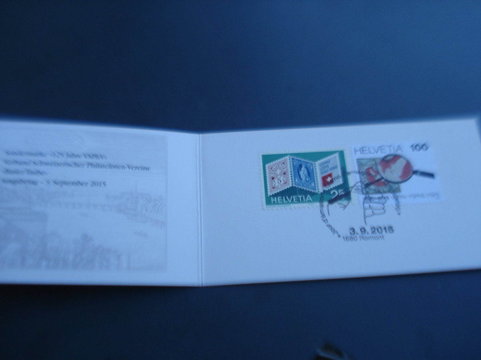 Alle Briefmarken: 2 Markenbüchlein Basler taube 2015, ET-o – Gebraucht aus Niederwil AG von morostahu 1