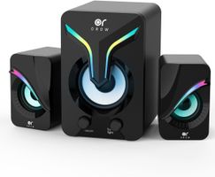 PC Lautsprecher 11W Computer Subwoofer 2.1 Speakers RGB