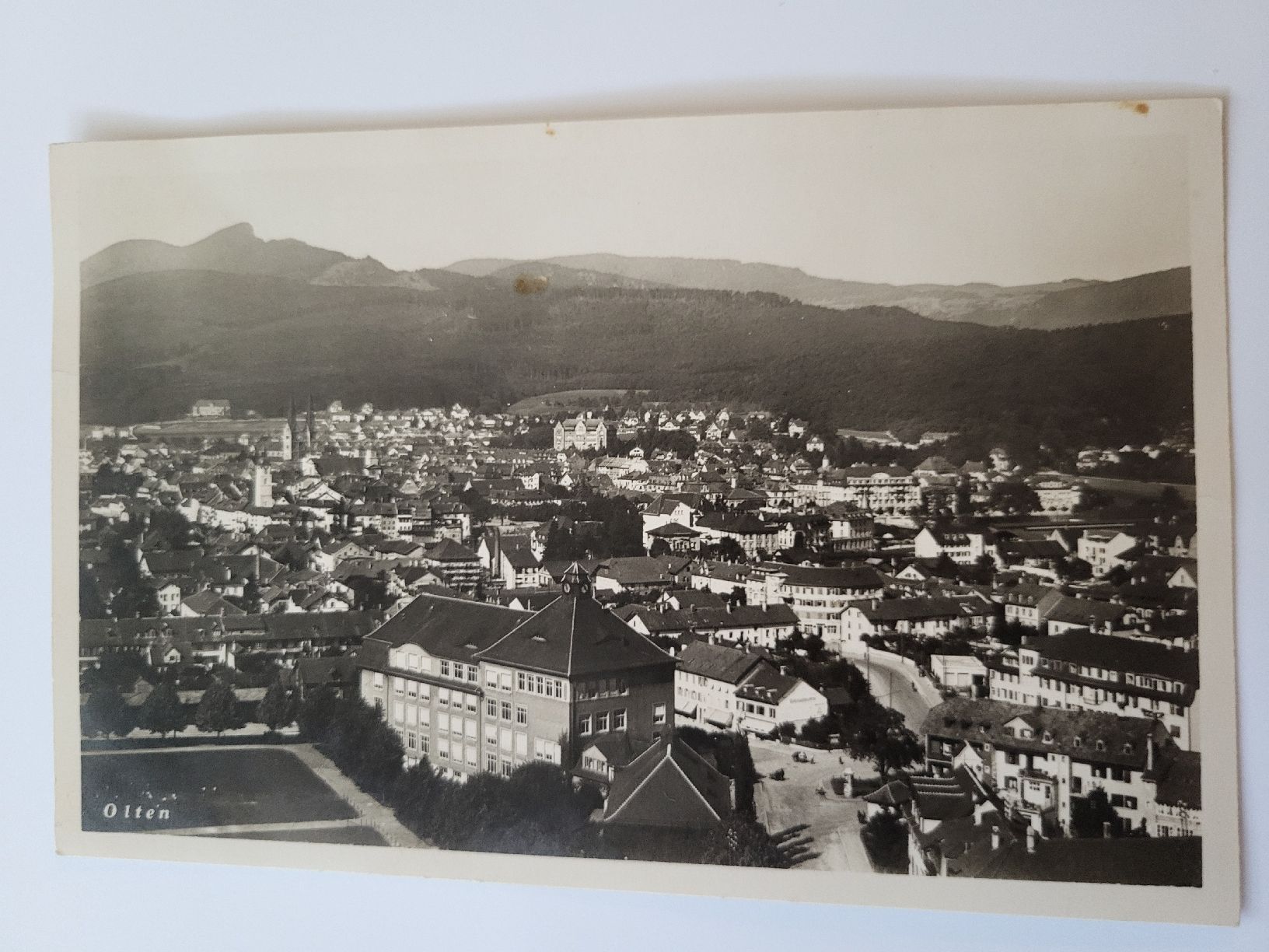 Cartoline postali: Alte Ansichtskarte Olten mit Stempel R36 – Usato da nunningen venduto da mic_88k2