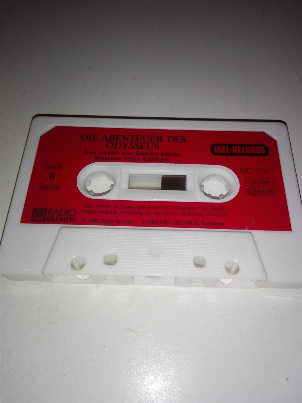 Musicassette: Die Abenteuer des Odysseus (Igel-Records – Usato da St. Gallen venduto da elkapone 2