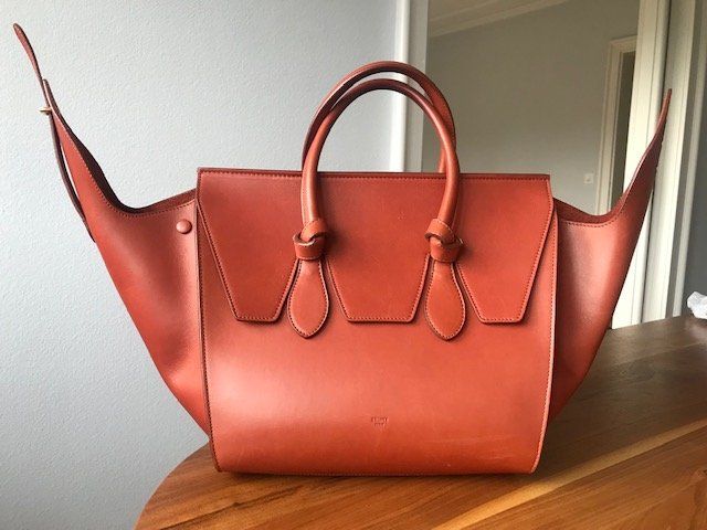 Celine Borse da donna: Celine Leder Knot Bag / Krawattentasche – Nuovo (secondo la descrizione) da Wilen b. Wollerau venduto da rosmarin13 6