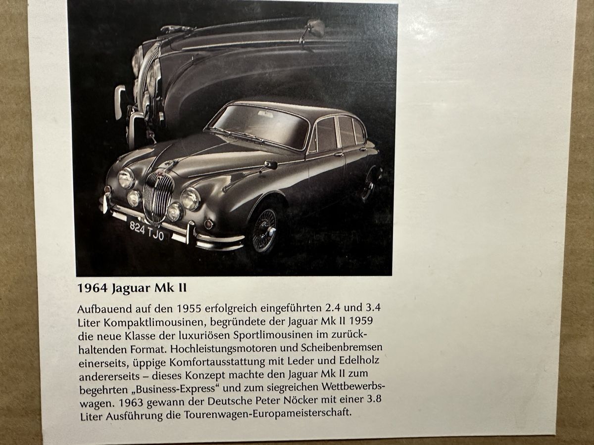 Foto & Immagini: Jaguar mk 2 1964 Kunstdruck – Nuovo (secondo la descrizione) da Reinach AG venduto da rares75 1