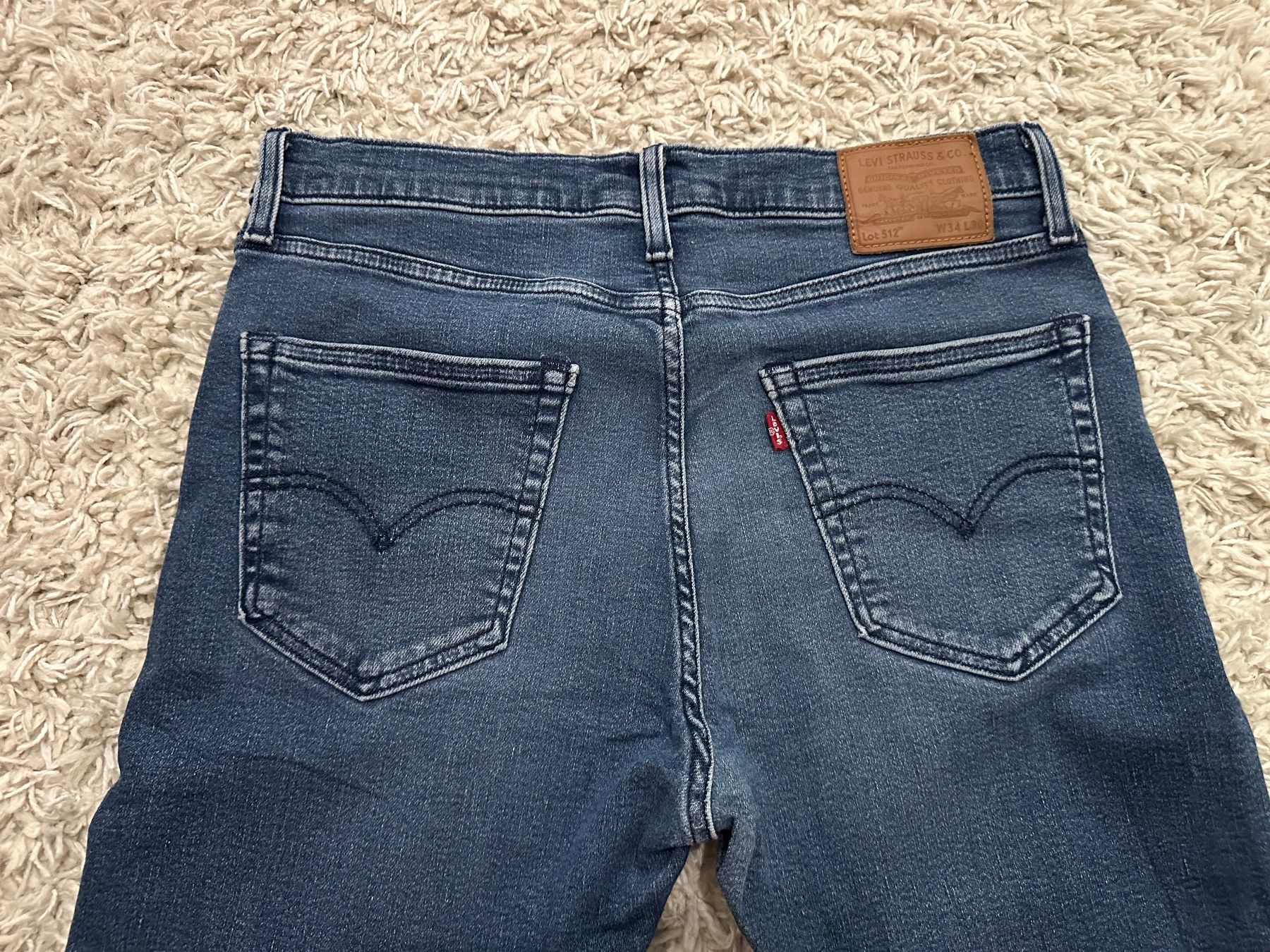 Levi's Jeans: Jeans LEVIS STRAUSS 512 Taille/Grosse W34 L30 – Usato da Bern venduto da BrandVilla 2
