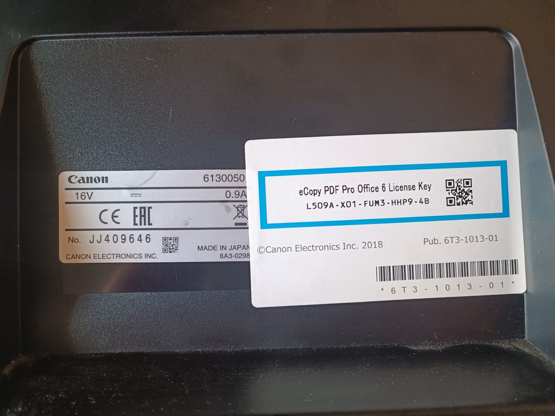 Canon Scanner: SCANNER canon imageFORMULA DR-C225 II – Gebraucht aus Genève von Mercedest7 7