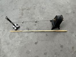 Antiker Grillspiess Federantrieb (tourne broche)
