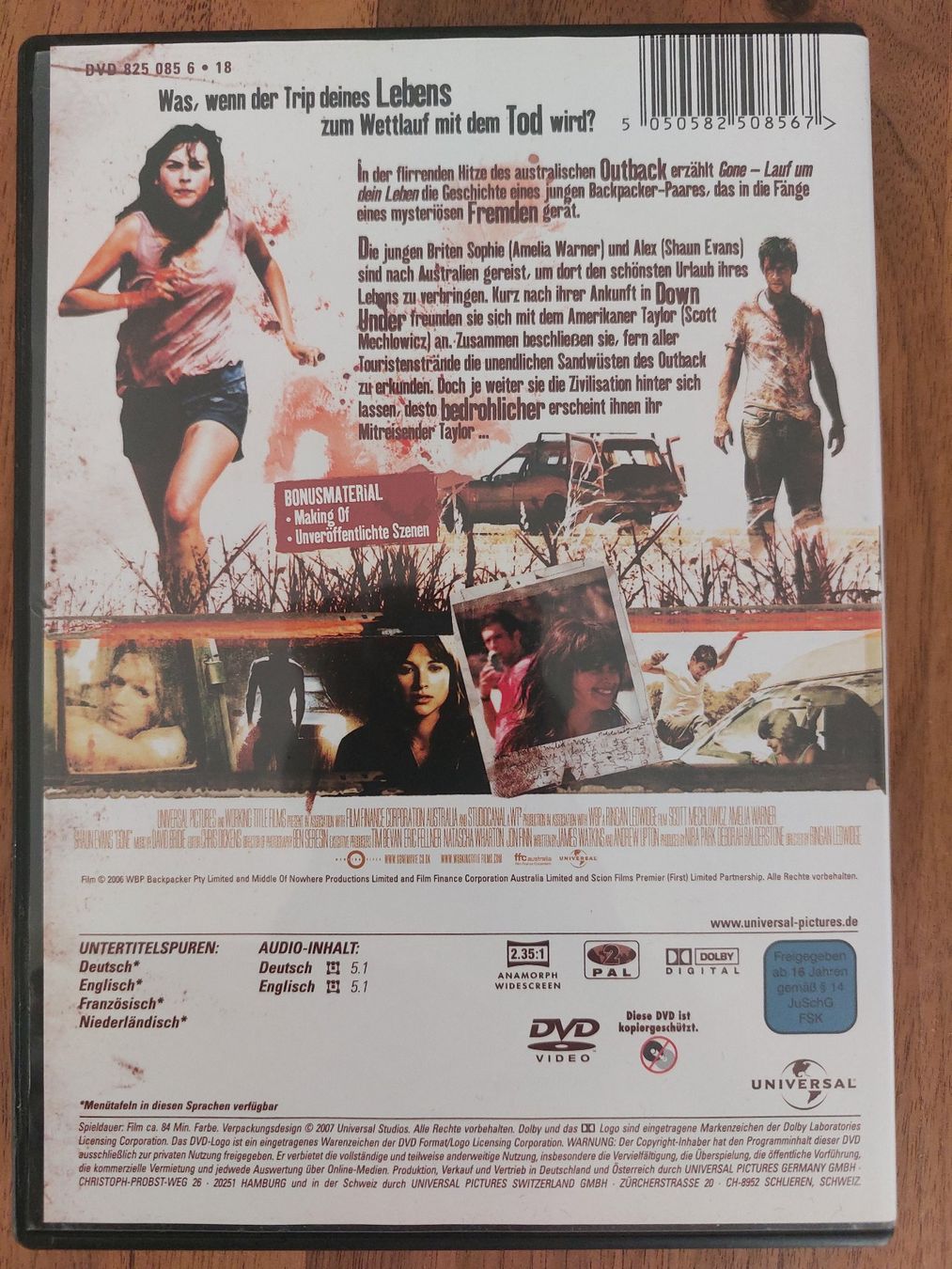 Tutti i DVDs: DVD - Gone Lauf um Dein Leben – Usato da Rheinfelden venduto da FilmAuktion 1