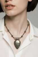 Unikat - wunderschöne Pyrit Kette - Silber - NEU