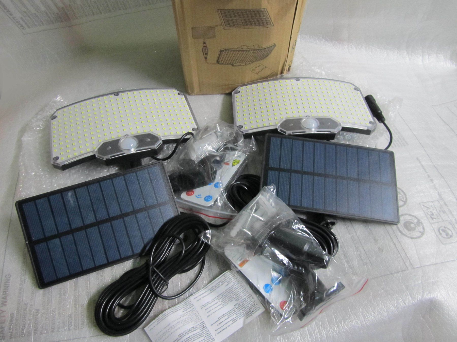 Lampade: Solar Wandleuchten-2 Stück – Nuovo e nell'imballaggio originale da moosseedorf venduto da RTN10 4