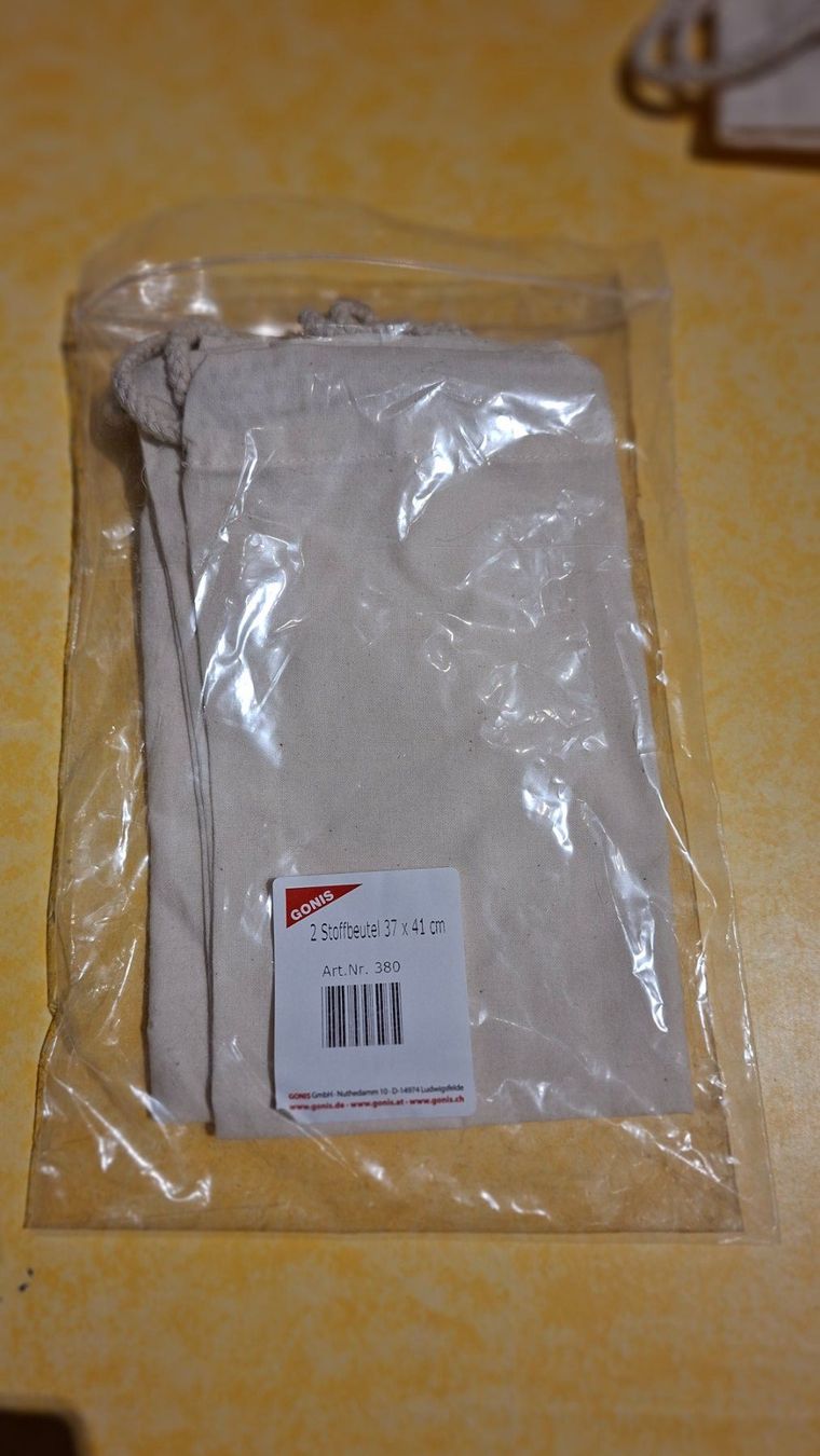 Gonis Kit bricolage: Stoffbeutel – Nuovo e nell'imballaggio originale da Bretzwil venduto da eri_2gck