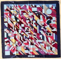 Superbe foulard HERMES-Paris "On a summer day" 2017 + box