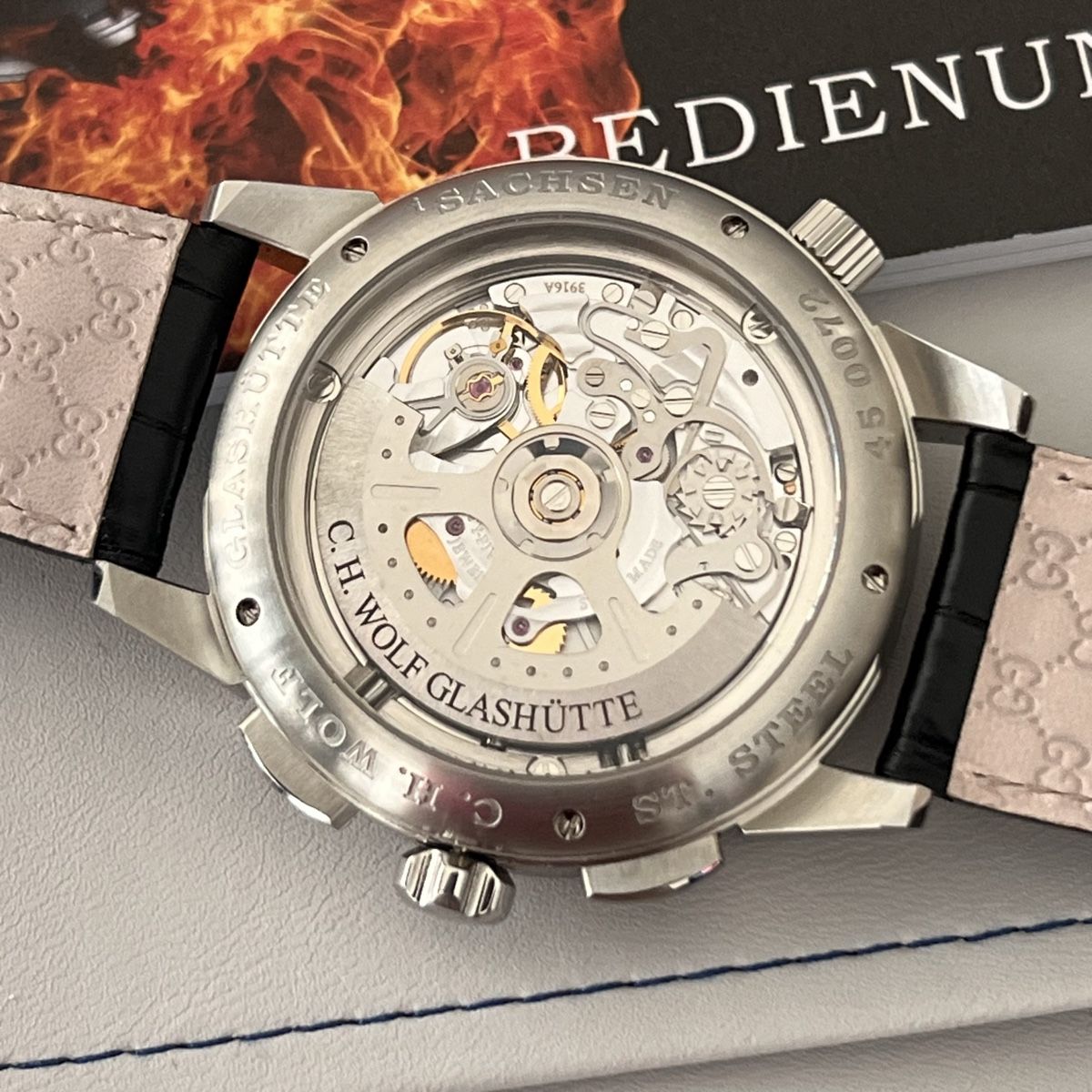 Glashütte Orologi: Glashütte C.H. WOLF – Usato da Villmergen venduto da Swiss2011 4