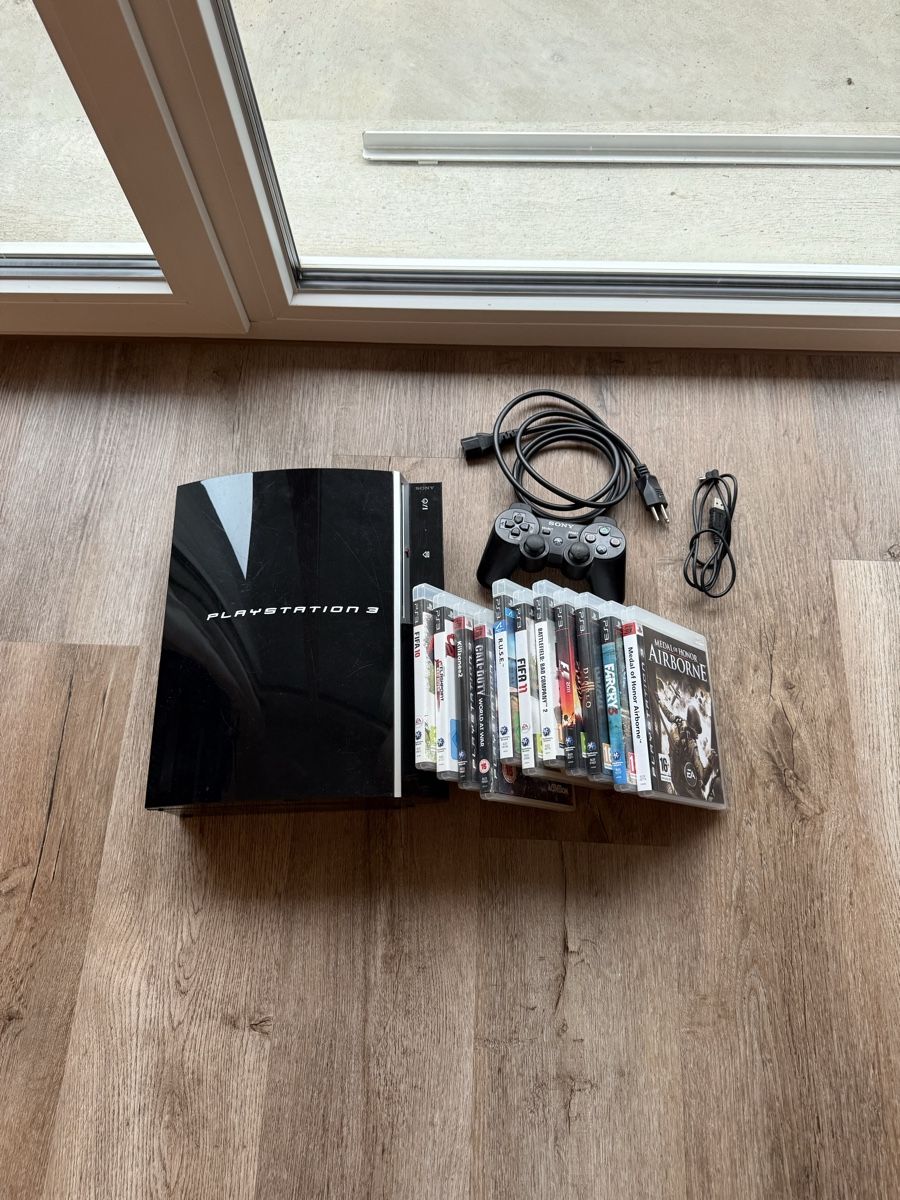 Sony Konsolen: PS3 mit Controller und 11 Games – Gebraucht aus Gerlafingen von jan_dlt9
