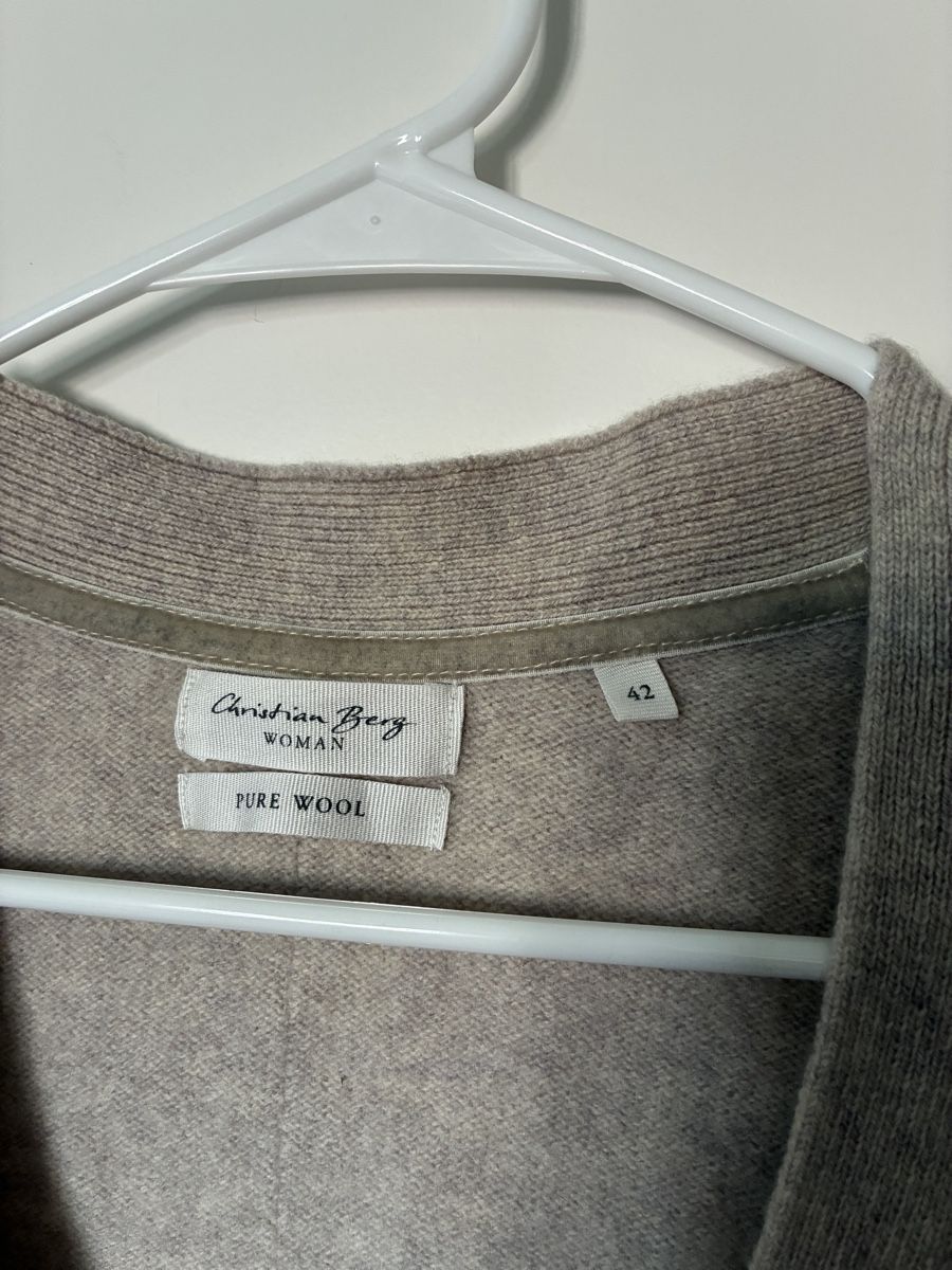 Giacche: Christian Berg Strickjacke 42 100% Wolle – Usato da Wädenswil venduto da Gilmored83 1