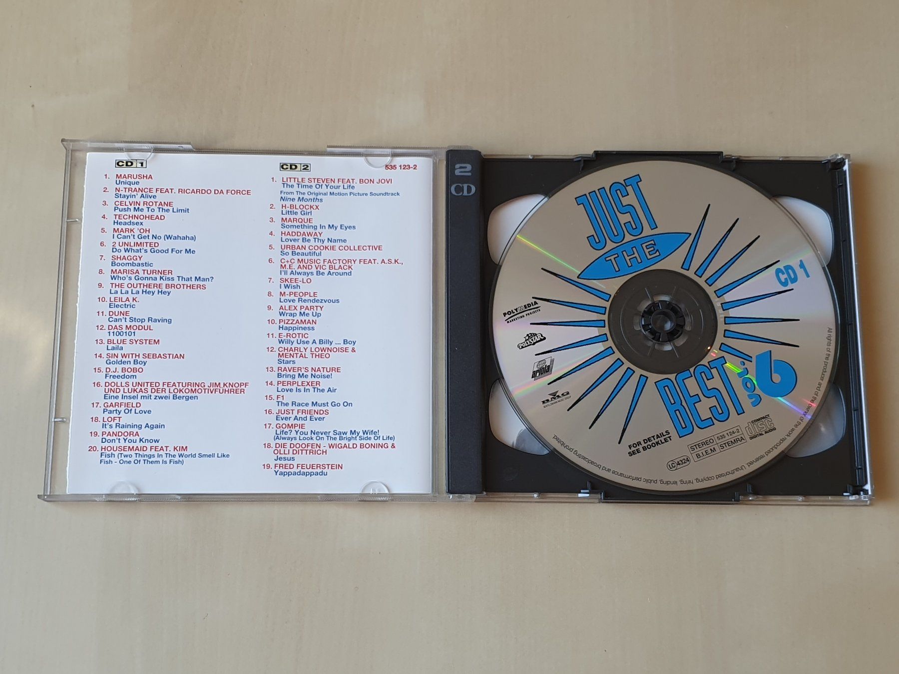 CDs: Just the Best Vol. 6 – Gebraucht aus Stansstad von collectorsshop 2