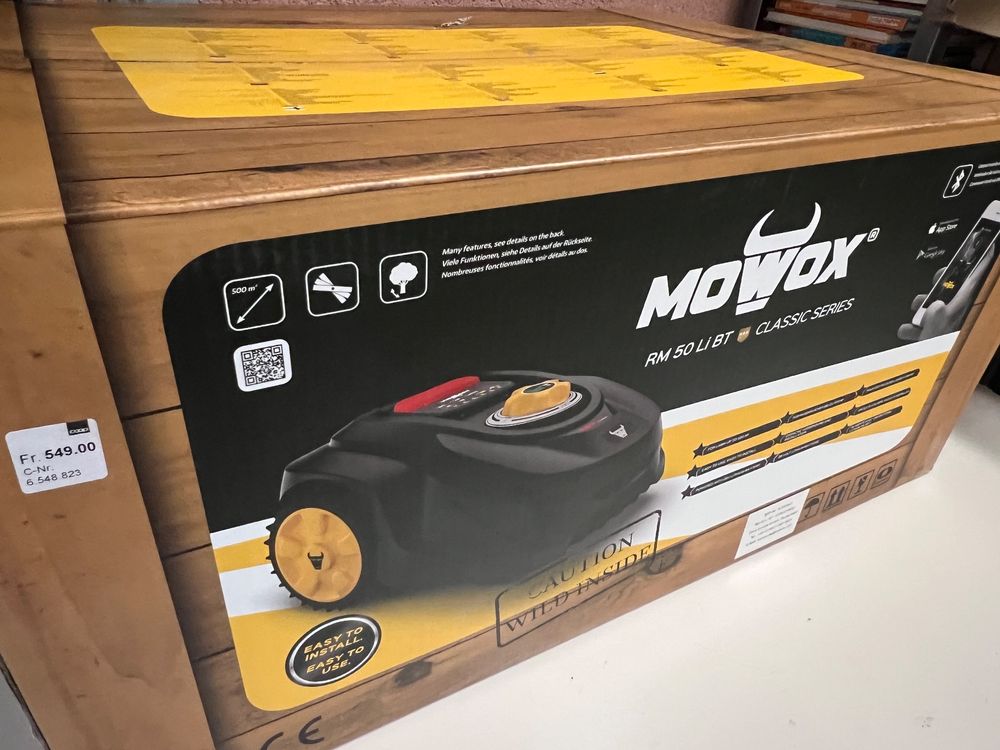 Mowox Mähroboter RM 50 Li BT NEU Originalverpackt Kaufen auf Ricardo