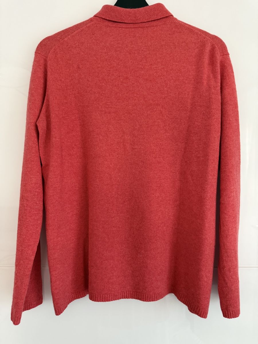 Maglioni & Felpe: 100% Kaschmirpullover/Polo in korallenrot  – Usato da Grenchen venduto da servet.t 1