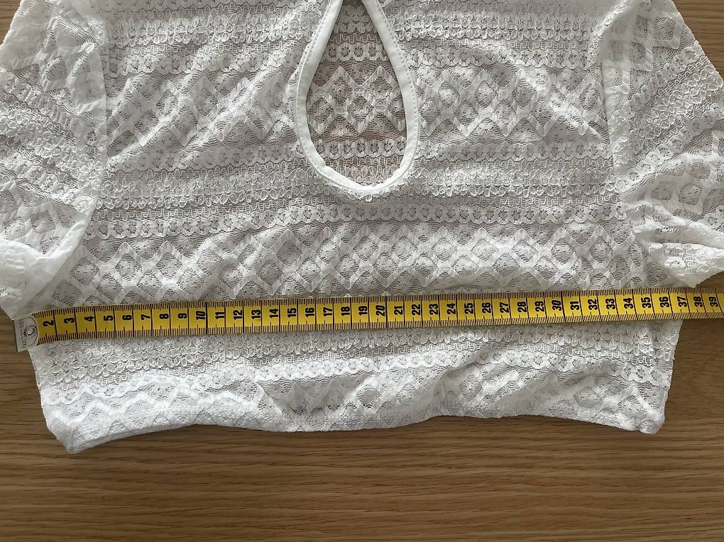 Camicette: Oktoberfest Dirndlbluse weiss ca. Gr. S – Nuovo (secondo la descrizione) da Reinach BL venduto da present4you 1