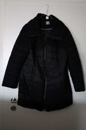 Winter-Steppjacke, schwarz, Gr. 21 (42) (Neu)