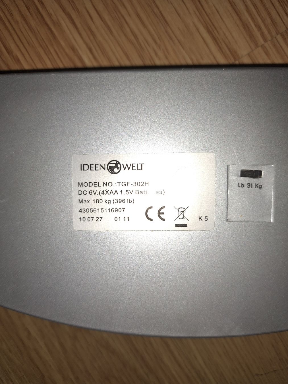 Bilance pesapersone: IDEENWELT Bathroom Scale – Usato da Adliswil venduto da kurin 1