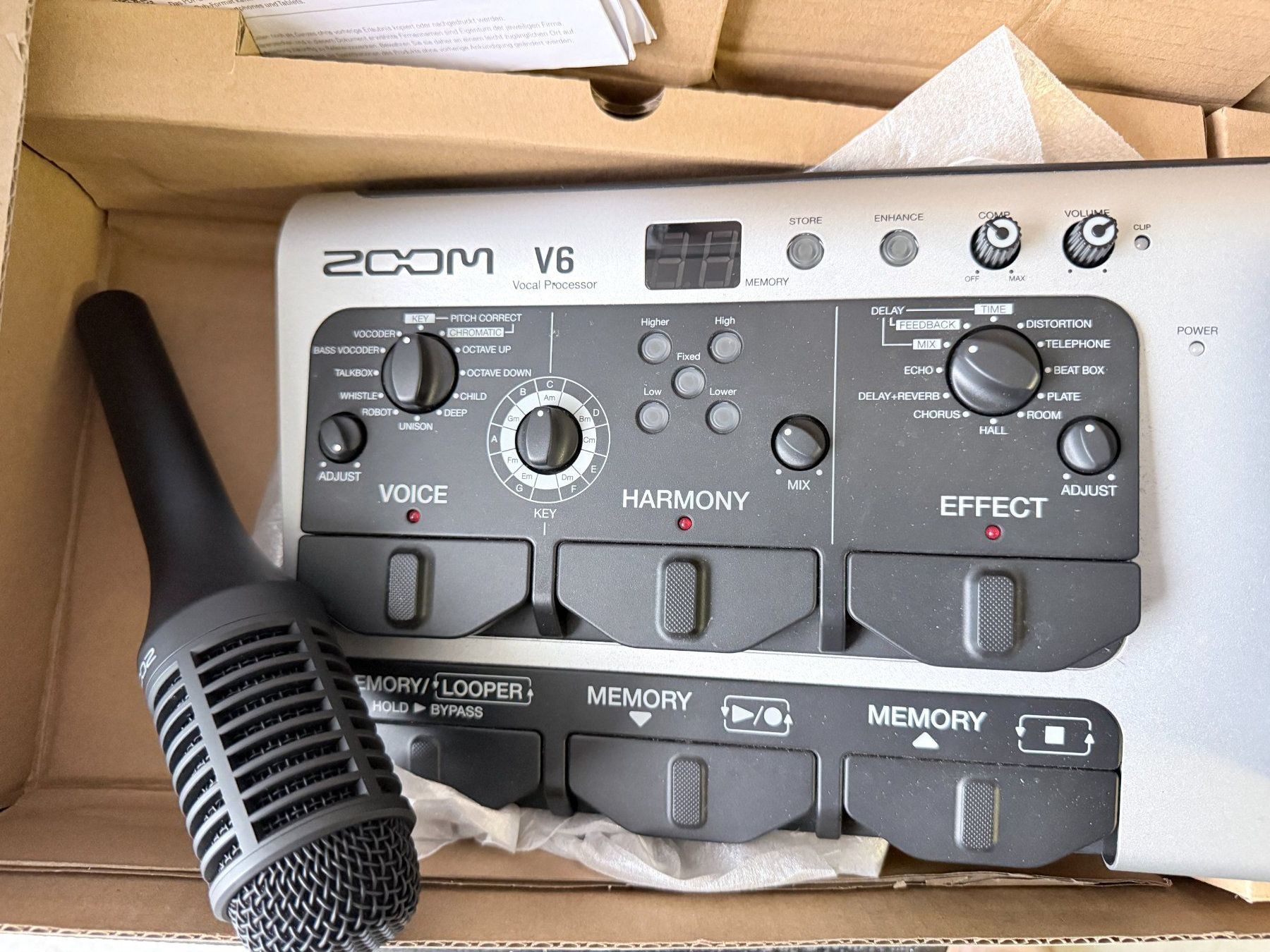 Zoom Instruments de musique: Zoom V6 Vocal Processor – D'occasion à Diepoldsau par Korgli 1