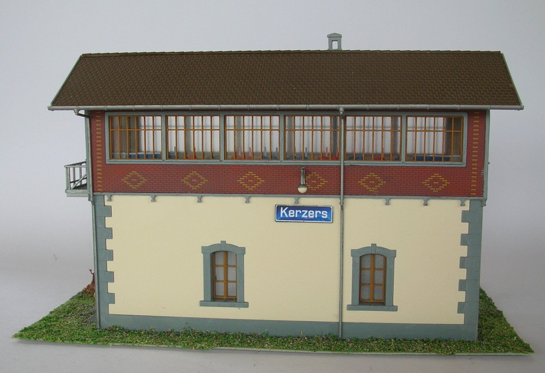 Faller Modellini di ferrovie: Sondermodell Stellwerk, patiniert, Faller Nr.190215 – Nuovo (secondo la descrizione) da Niederglatt ZH venduto da Bourret 3