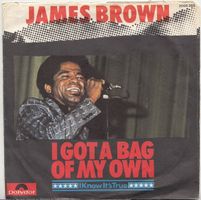 JAMES BROWN I got a Bag of my own 7" Single Deutschland 1972