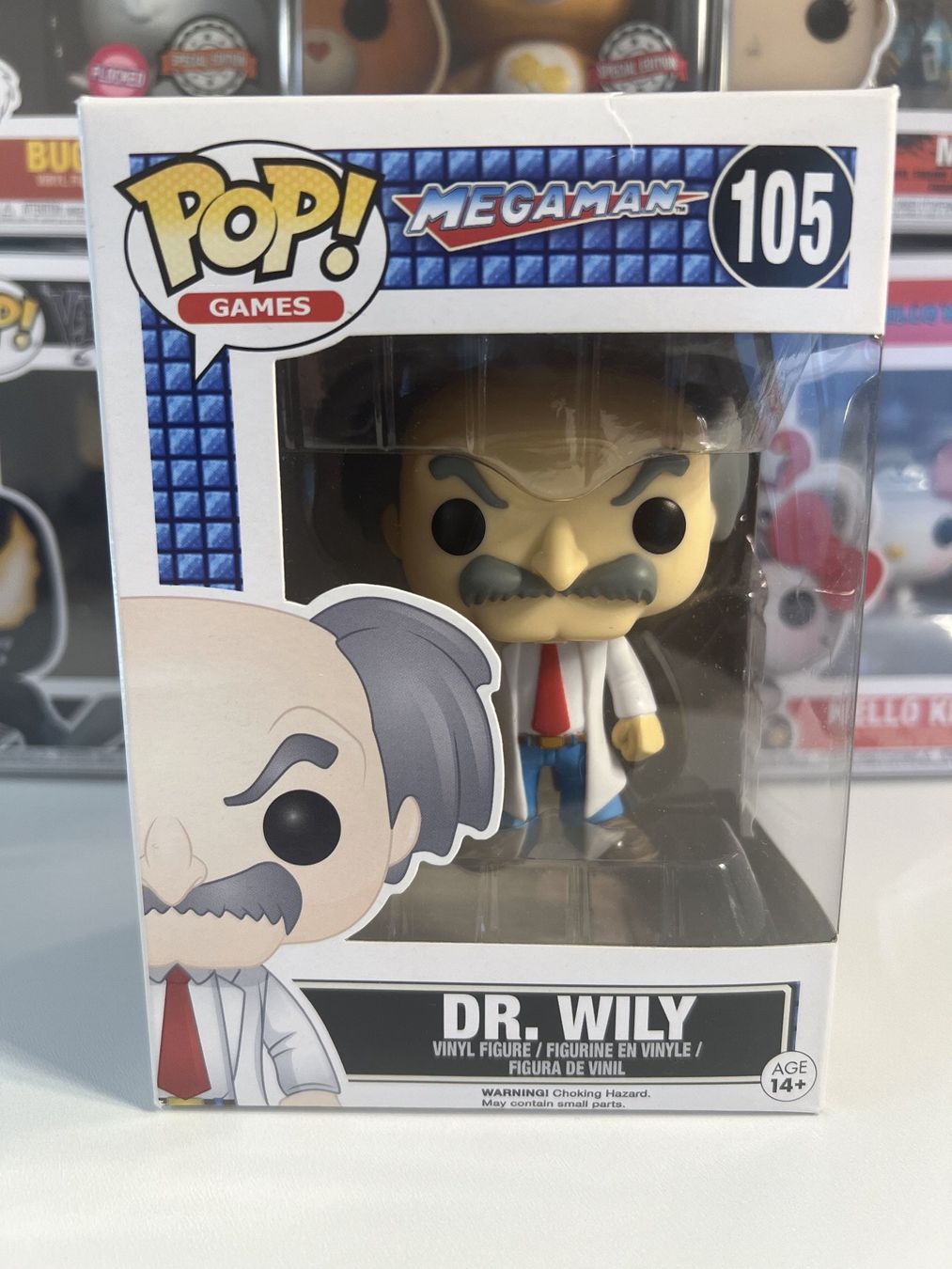 Funko Statuette: Funko POP! Games Mega Man - Dr. Wily – Nuovo e nell'imballaggio originale da Le Mouret venduto da perfectbijou
