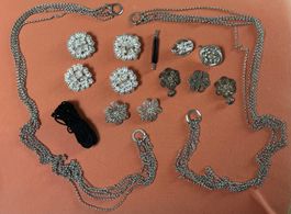 Schweizer Trachtenschmuck der Berner Sonntagstracht