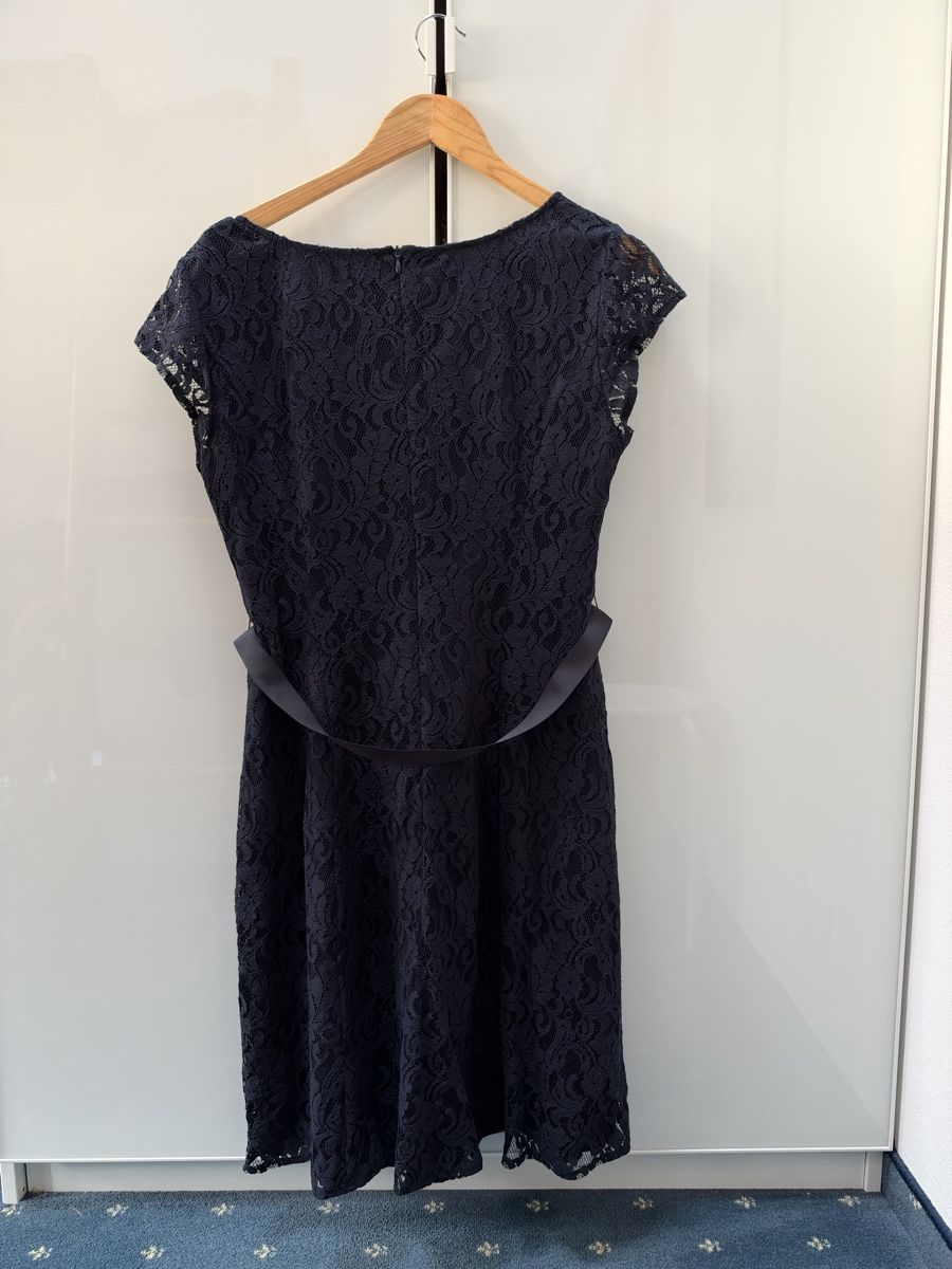 Taifun Vestiti: Spitzenkleid, Dunkelblau – Nuovo (secondo la descrizione) da Grindelwald venduto da wand_24 1