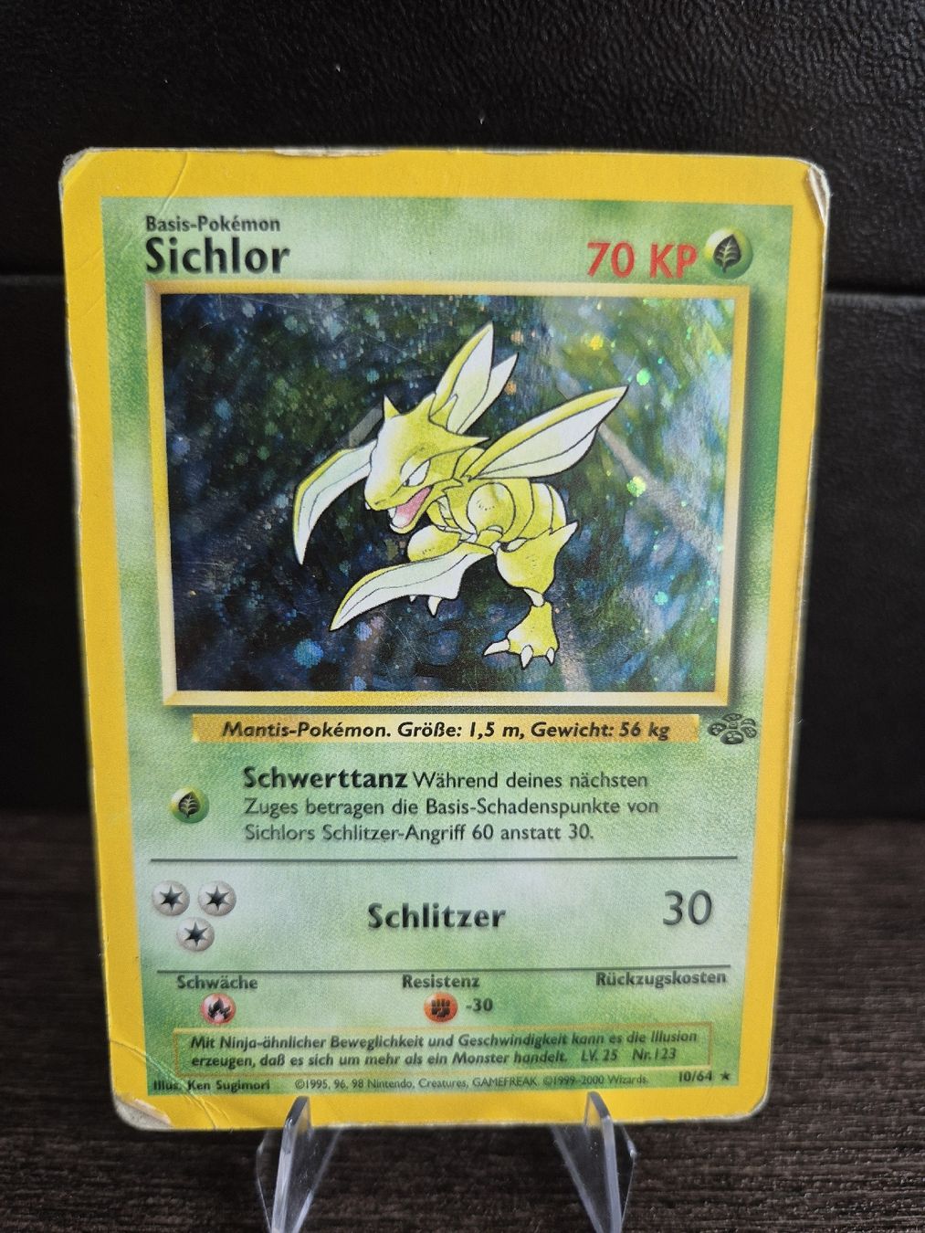 Pokémon Carte collezionabili: Pokemon Sichlor Dschungel Holo 10/64 – Usato da Luzern venduto da Claike