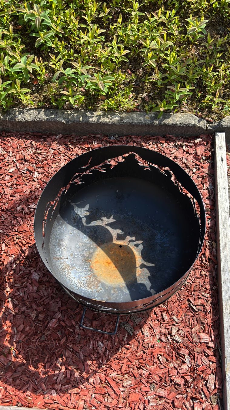 Bracieri: Feuerschale "Elegante", schwarz, 55 cm – Usato da Triengen venduto da Michele-G 1