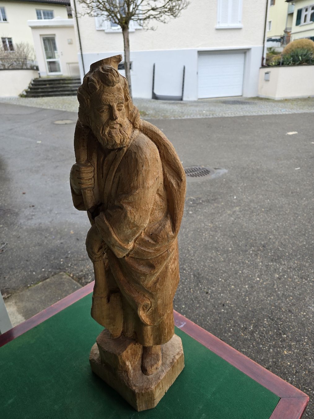 Figurines: Holzfigur des heiligen   geschnitzt – D'occasion à Mettlen par elios0888 1
