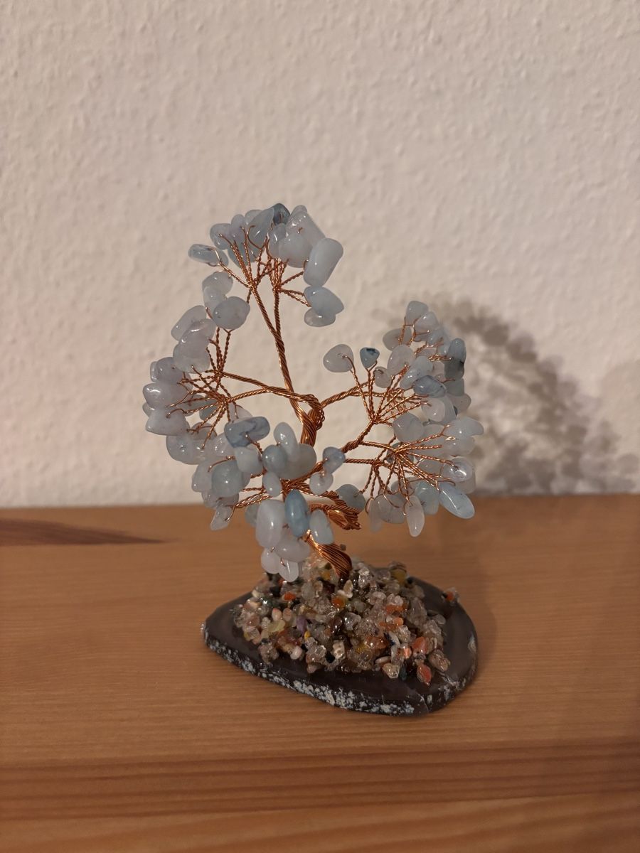 Tutte le decorazioni: EDELSTEIN BAUM - Mineralien Dekobaum – Nuovo (secondo la descrizione) da Arlesheim venduto da MR_M_B 2
