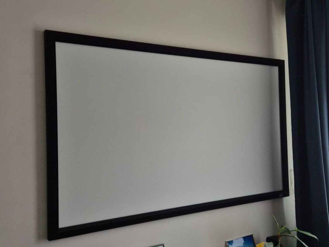Home Cinema: Leinwand Elite Screens 92'' Zoll – Usato da Zürich venduto da Cheese1901 2
