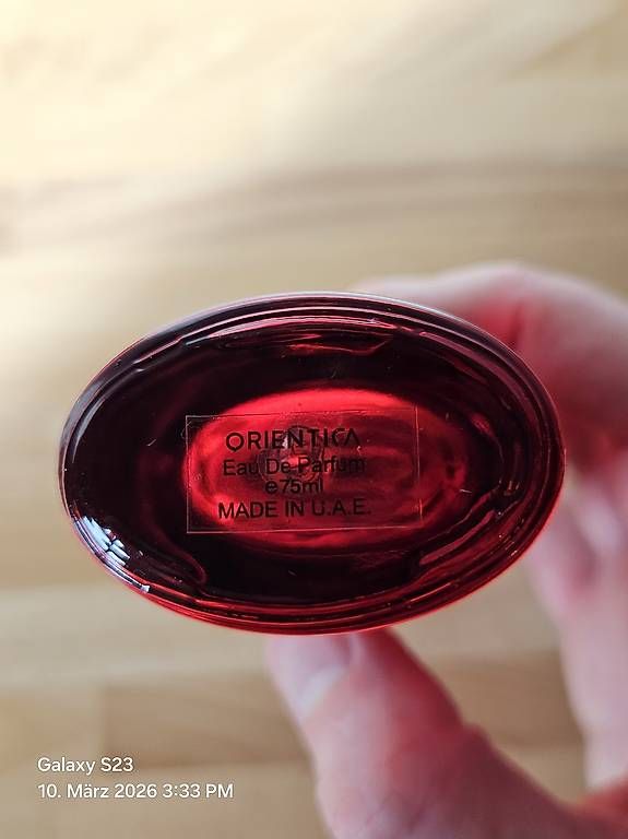 Profumi & Eau de Toilette: Parfum "Smokin' Gorgeous" von Orientica – Usato da Zürich venduto da mai_h2hh 3