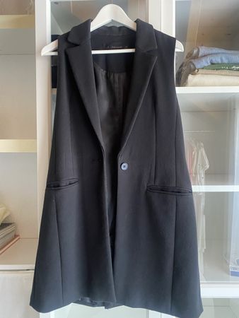 Schwarze Weste von Zara, Gr. M, Top Zustand für Herbst!