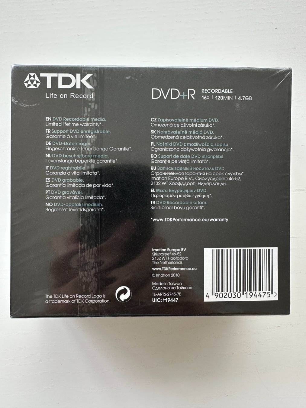 Tutti i DVDs: DVD Rohlinge (TDK, DVD+R, 10 Stk.) – Nuovo e nell'imballaggio originale da Nottwil venduto da grabi77 2