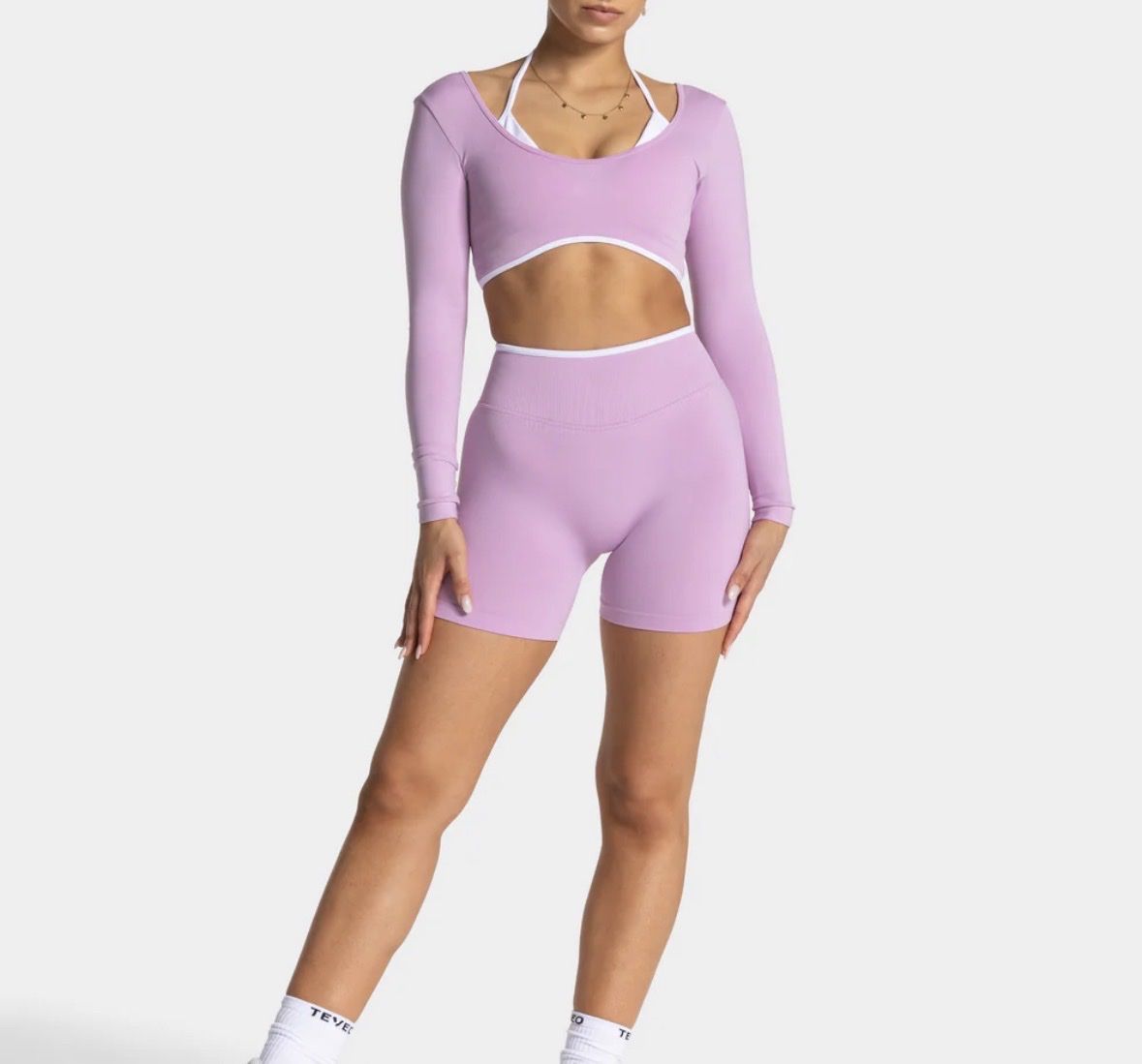 Teveo Leggings: Neuwertiges Sportset von Teveo – Nuovo (secondo la descrizione) da Urdorf venduto da Mmoo03 1