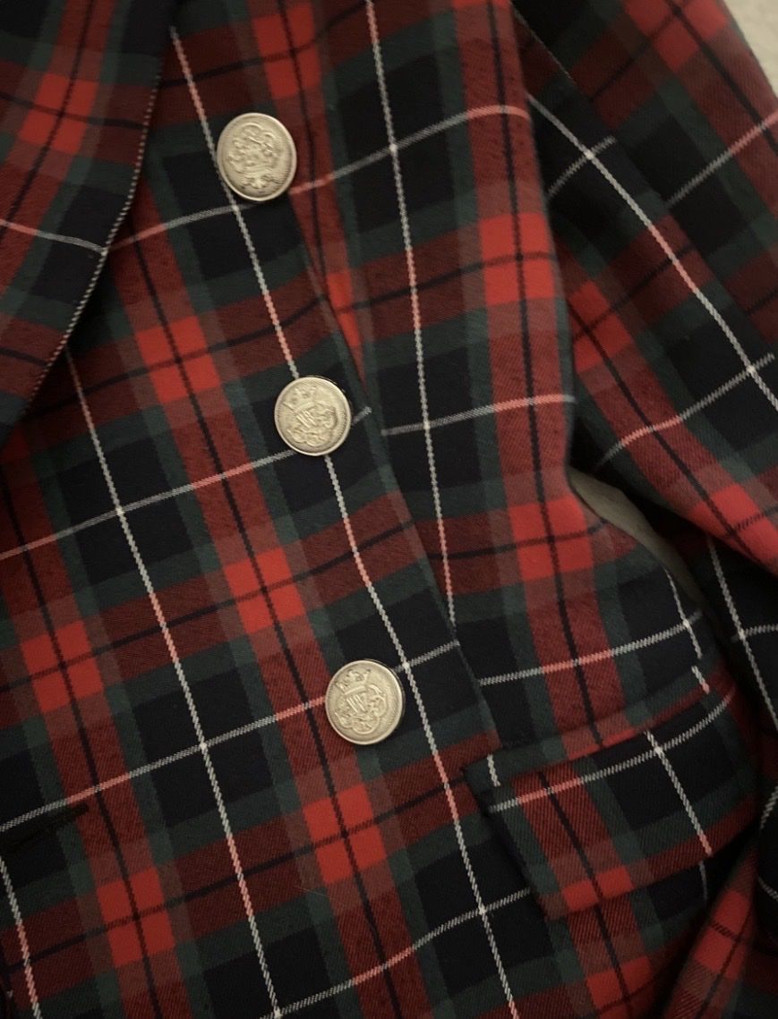 Jacken: VINTAGE BLAZER IM SCHOTTENKARO – Gebraucht aus Schaffhausen von rot_yyy7 1