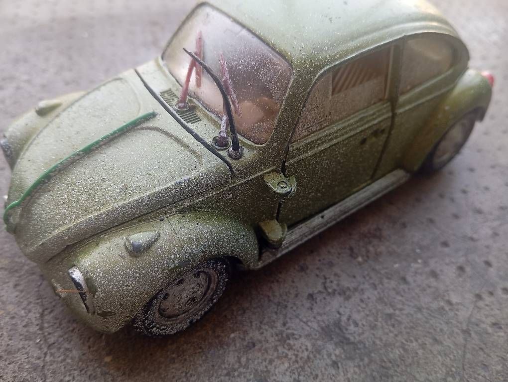 Volkswagen Modellini d'auto: VW Käfer polistil S15 – Usato da Basel venduto da Petergunn