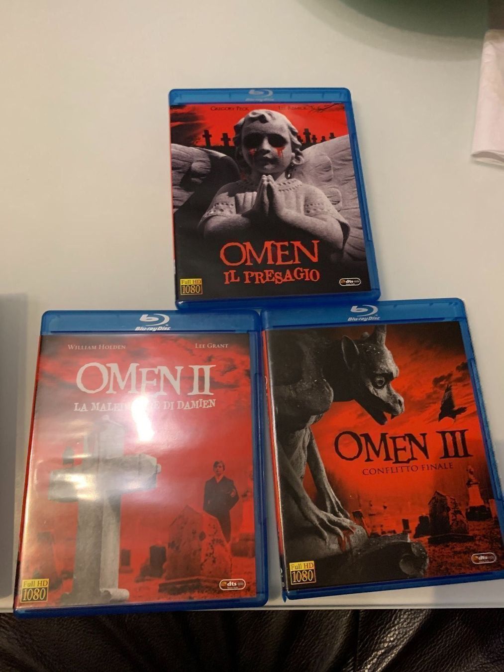 Alle DVDs: blu rey  THE OMEN auf italienisch – Gebraucht aus Goldach von ztp 1