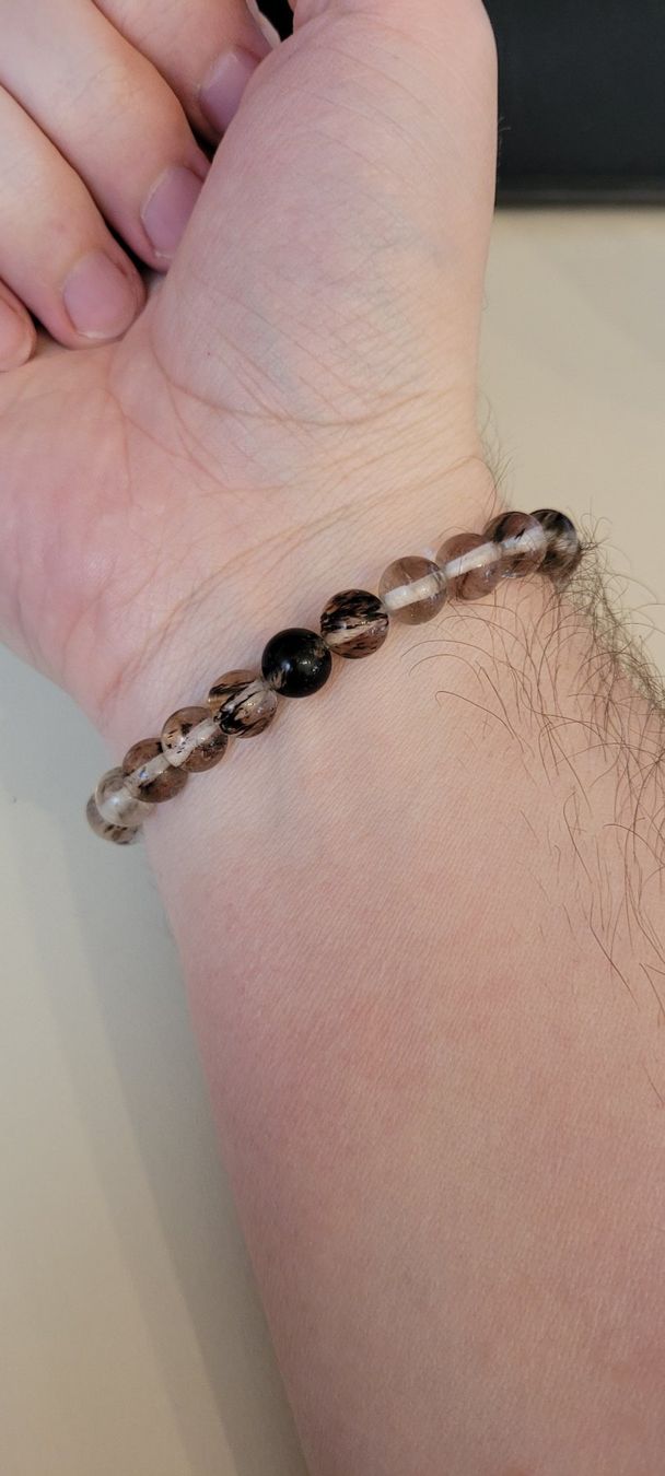 Bracciali & Braccialetti: Armband Kugeln 0,8mm Durchmesser Elastisch Transparent – Usato da Adlikon b.Regensdf venduto da ChriZ86 6