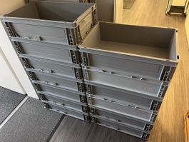 13 Stk. Stapelkisten Eurobehälter 60x40x17 neuwertig