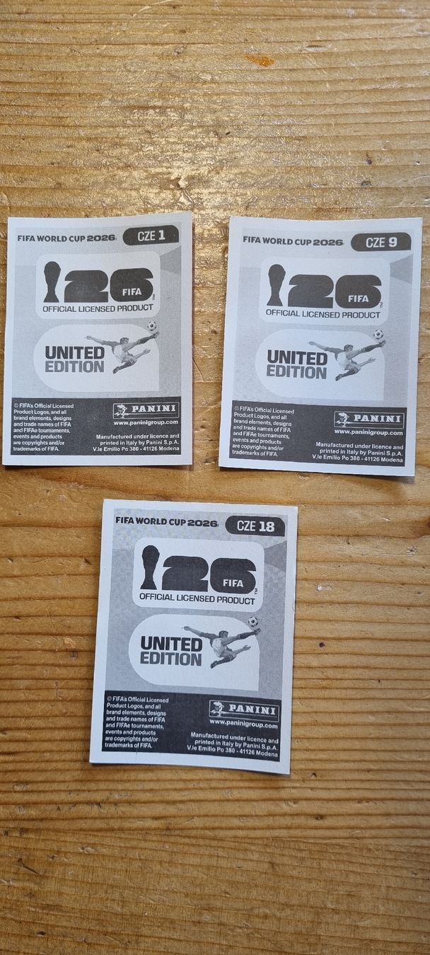 Panini Cartes à collectionner: Panini CZE – Neuf (Voir description) à Tenniken par Bi