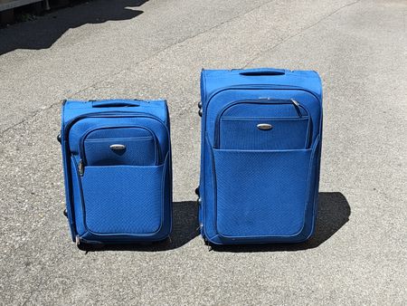 Reisekoffer/Trolley 2 Stück von Kover. (nov372)